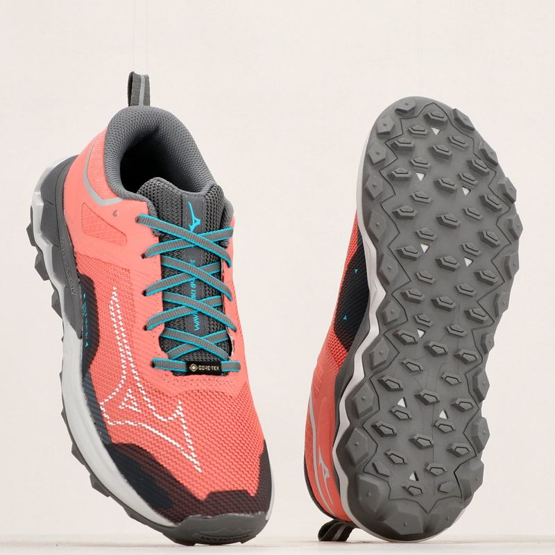 Női futócipő Mizuno Wave Ibuki 4 GTX lantana/quiet shade/buebird Mizuno Wave Ibuki 4 GTX lantana/quiet shade/buebird 18