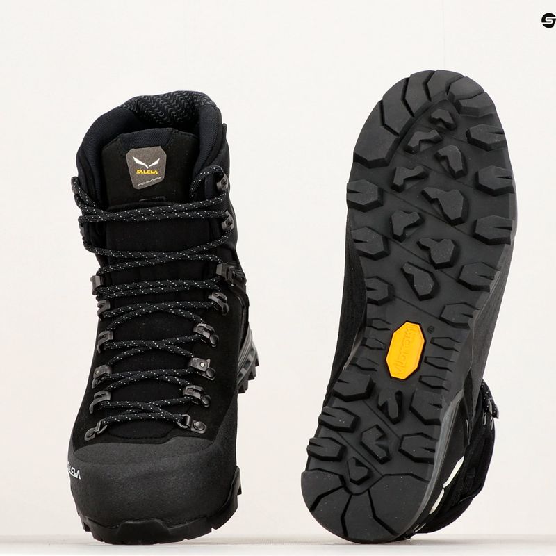 Salewa Ortles Ortles Ascent Mid GTX M férfi túrabakancs fekete 61408 13