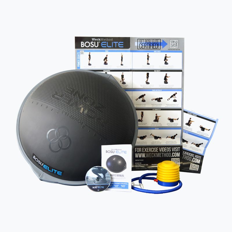 BOSU Elite egyensúlyozó párna fekete 350012 6