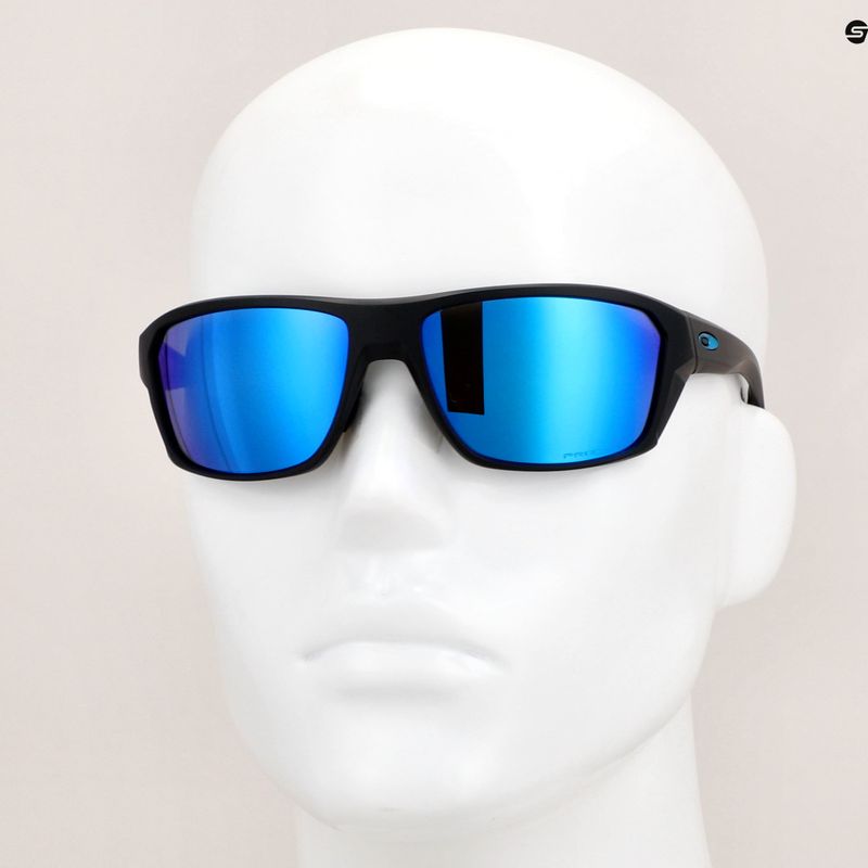 Oakley Split Shot matt fekete/prizm zafír polarizált napszemüveg 15