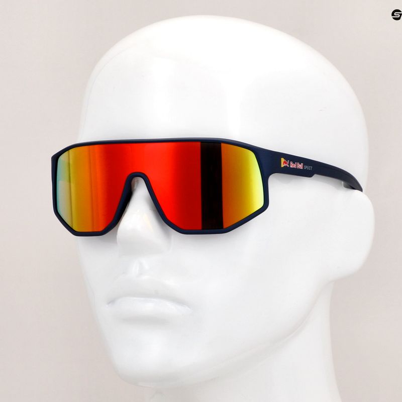 Red Bull Spect Dash kék/barna, piros tükrös kerékpáros szemüveggel 8