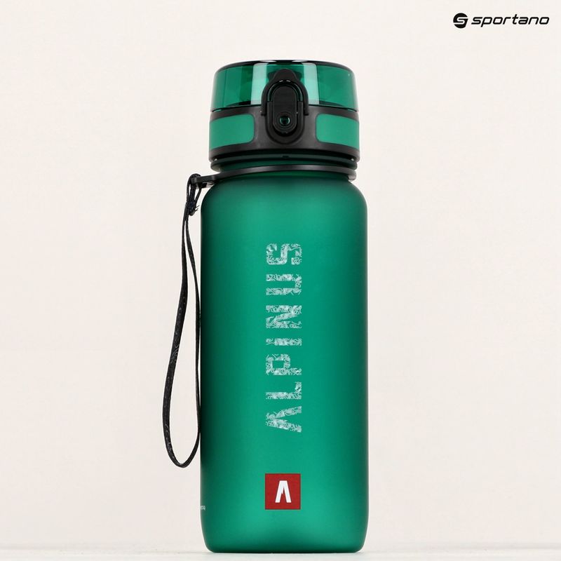 Alpinus Trysil 650 ml-es utazó palack zöld 6