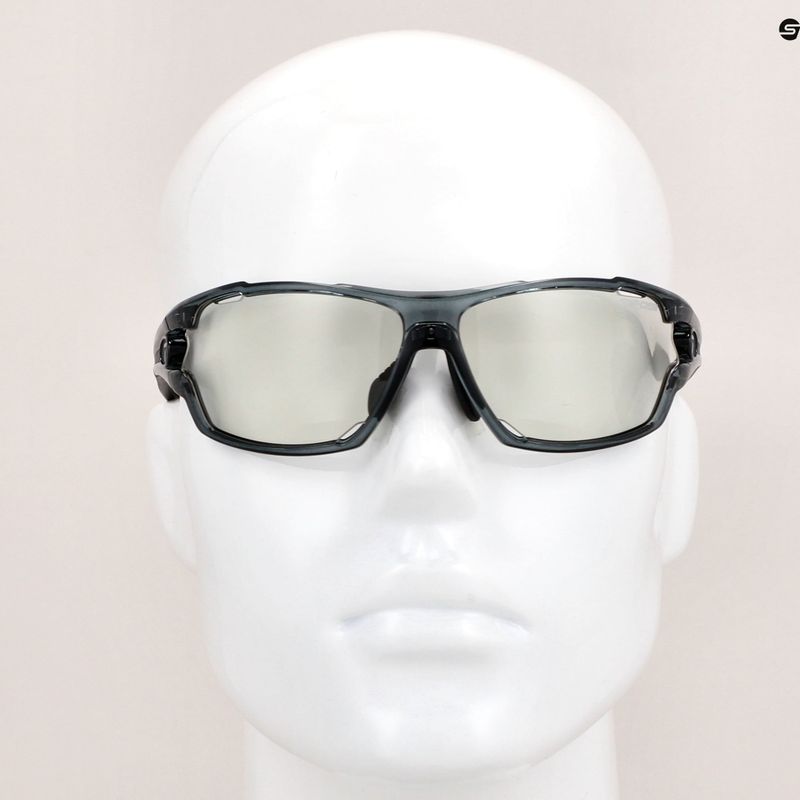 Tifosi Amok Fototec kristály füst/világos éjszakai fotokróm kerékpáros szemüveg 7