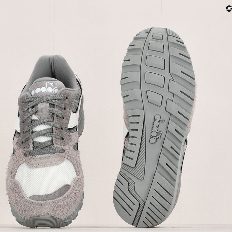 Diadora N902 Hairy Suede melange szürke cipő 18