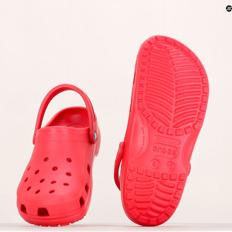 Férfi Crocs Classic varsity piros flip-flopok 13