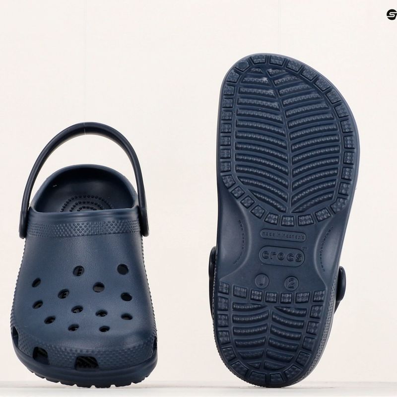 Crocs Classic Clog Gyerek flip-flopok tengerészkék 13