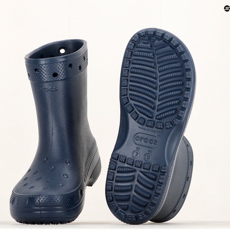 Crocs Classic Rain Boot navy férfi gumicsizma cipő 12