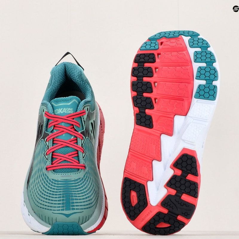 Női futócipő HOKA Gaviota canton/green blue slate HOKA Gaviota kanton/green blue slate 8