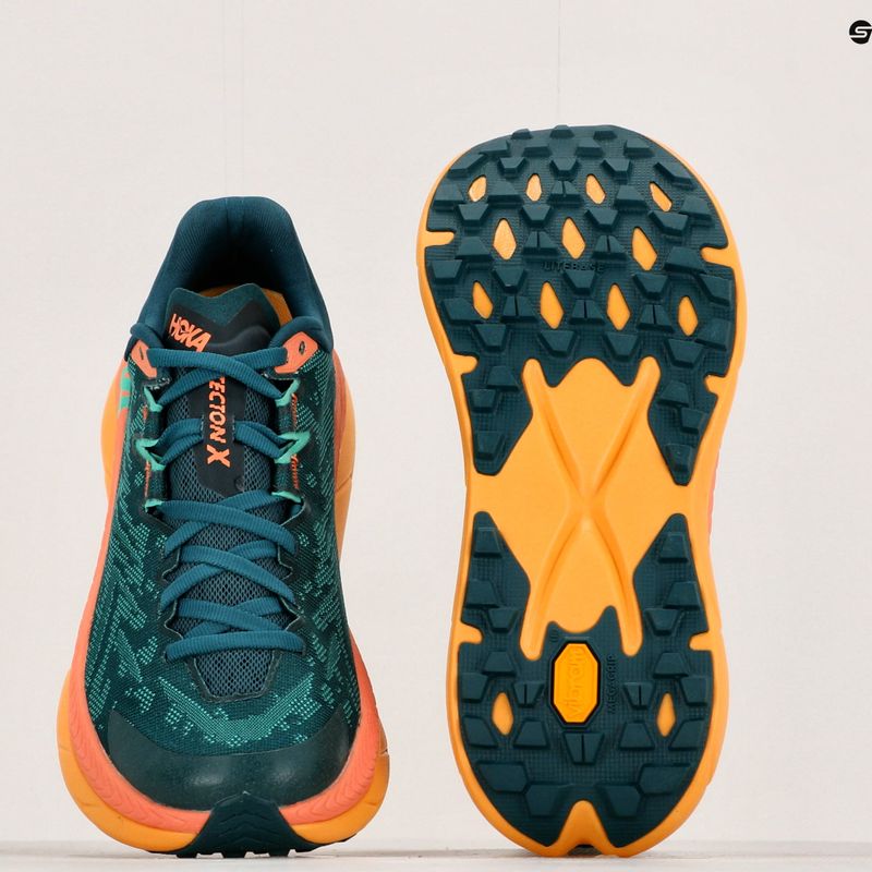 Női futócipő HOKA Tecton X deep teal/water garden mély teal / water garden 13