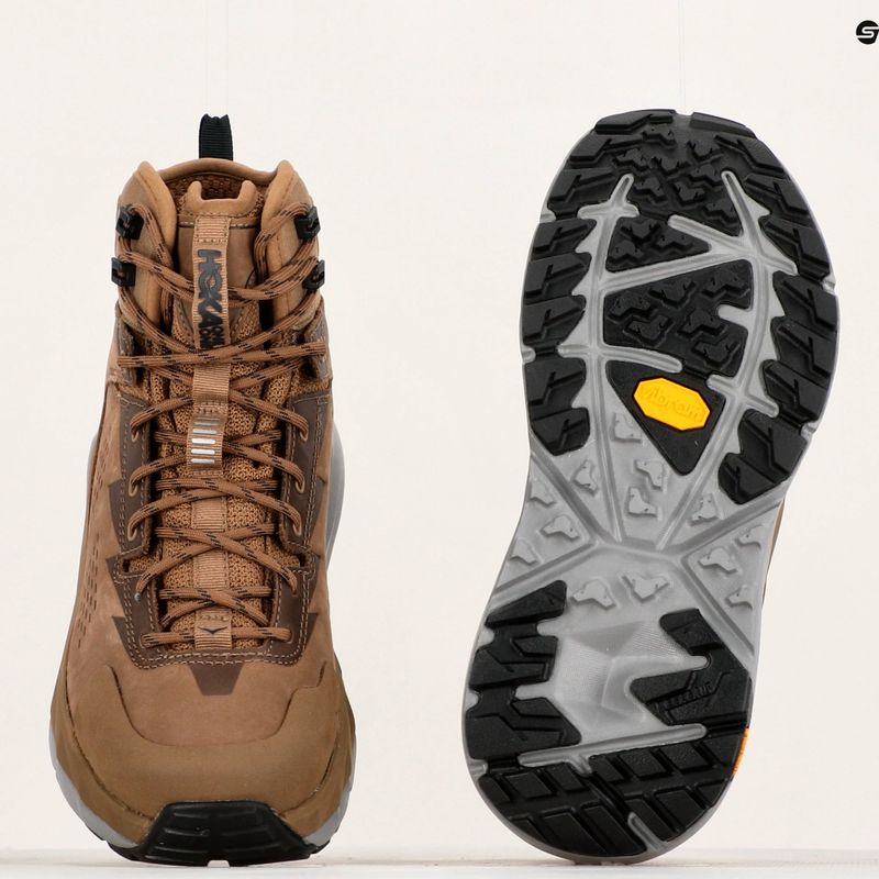 Női túrabakancs HOKA Kaha GTX otter/fekete 11