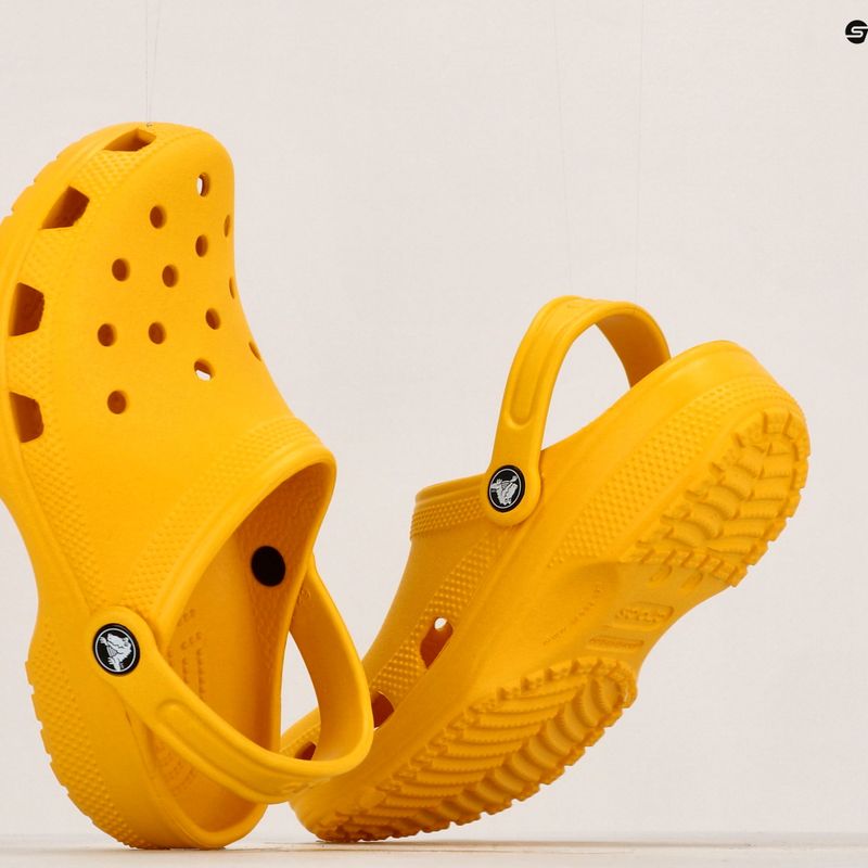 Crocs Classic Clog Gyerek napraforgó flip-flopok 9