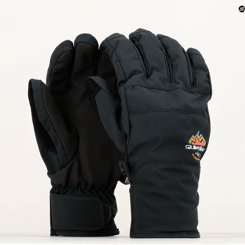 Férfi Quiksilver Cross snowboard kesztyű true black 8