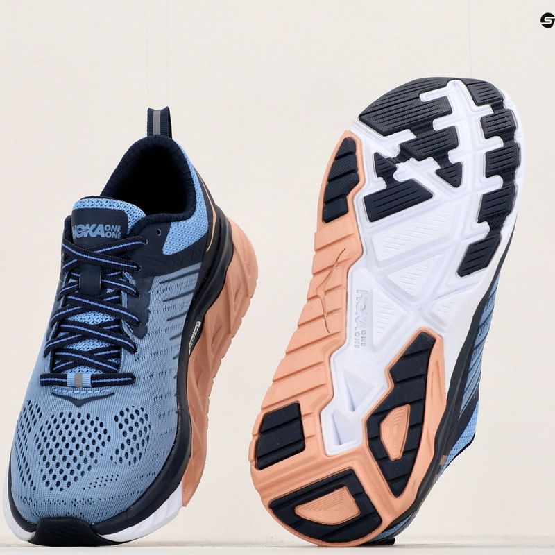 Női futócipő HOKA Arahi 3 allure/mood indigókék 11