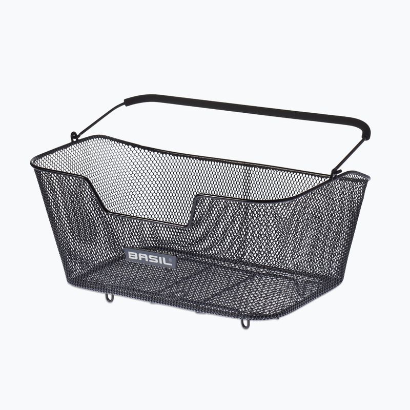 Hátsó kerékpár kosár Basil Base L black