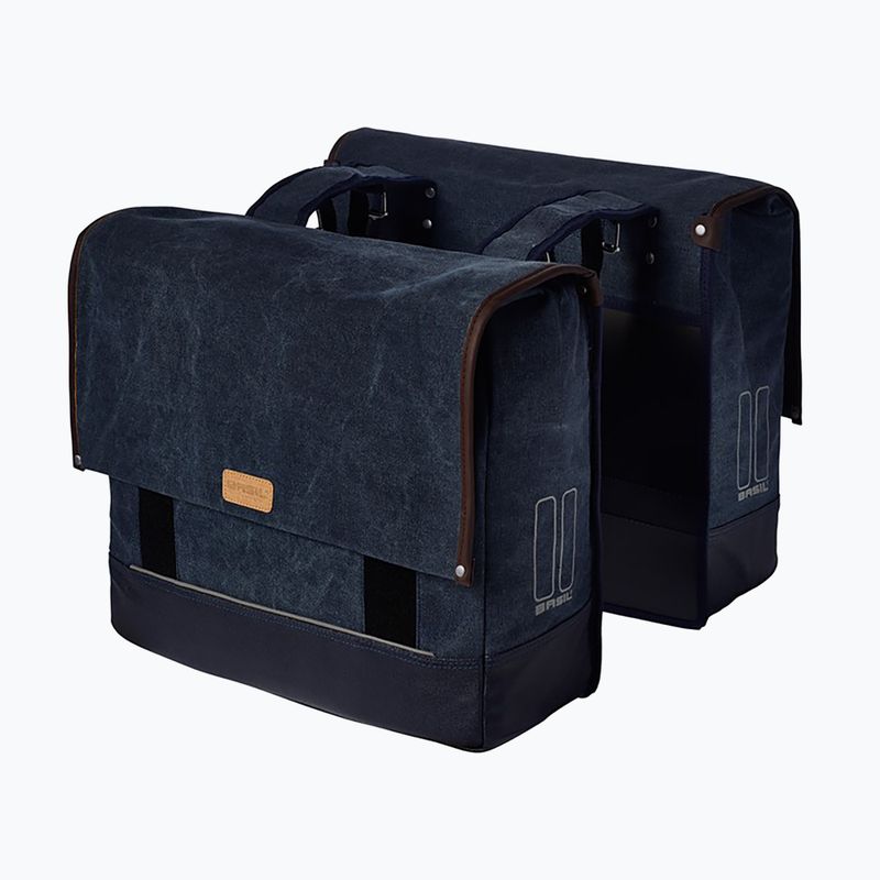 Basil Urban Fold dupla kerékpártáska 40-55 l navy