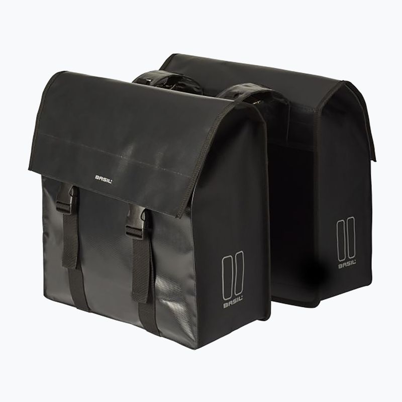 Basil Urban Load Double Bag kerékpártartó táska fekete B-17738 7