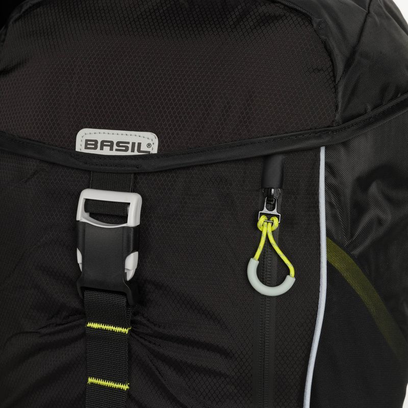 Basil Miles Daypack kerékpáros táska fekete B-17750 9