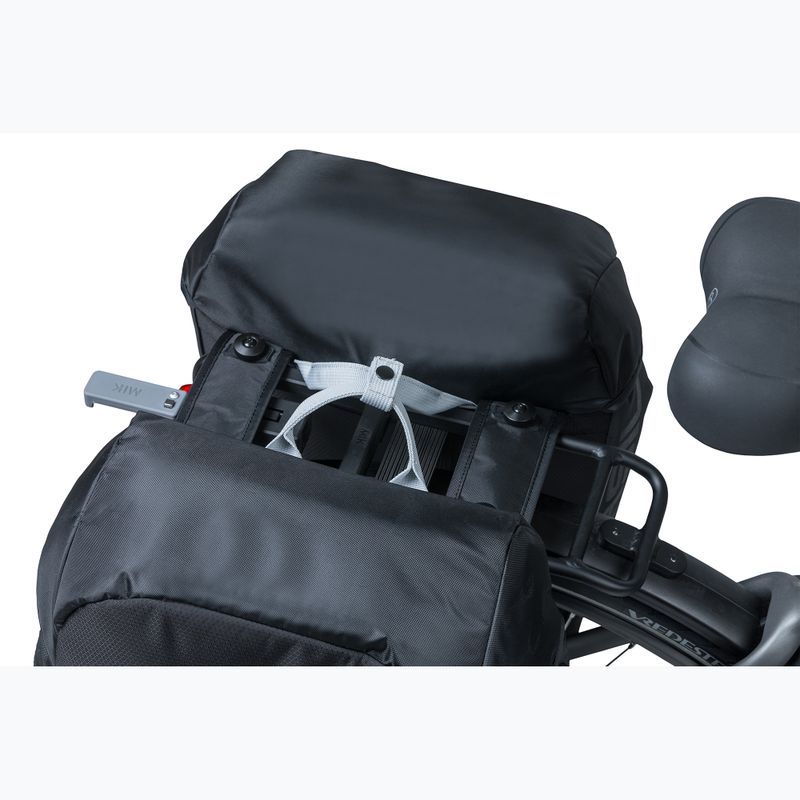 Basil Miles Double Bag 32 l fekete/lime kerékpáros csomagtartó 6