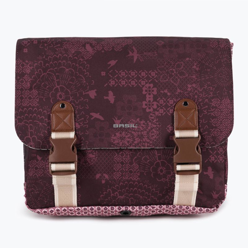 Kerékpár csomagtartók Basil Boheme Double Bag piros B-18012 2