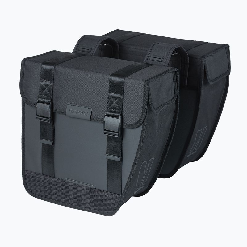 Basil Tour vízálló dupla táska univerzális 28 l fekete 2