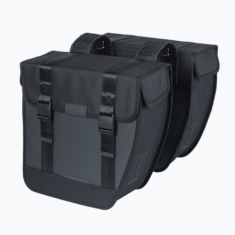 Basil Tour vízálló dupla táska XL 35 l fekete 2