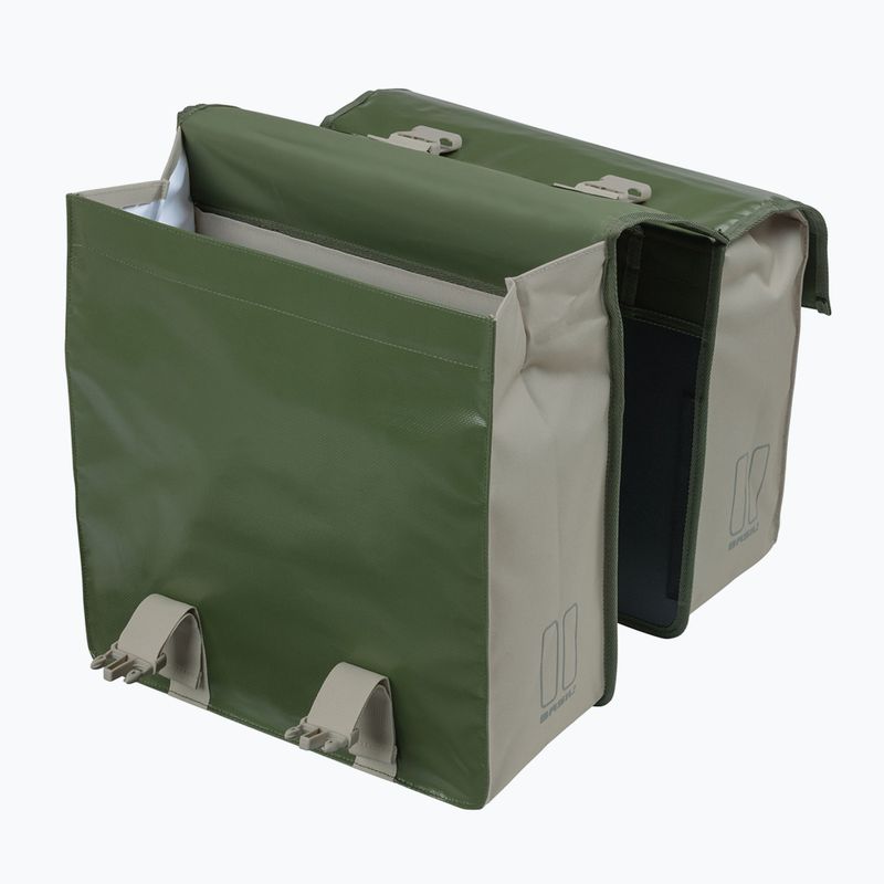 Csomagtartók Basil Urban Load Double Bag 53 l green/sand 5