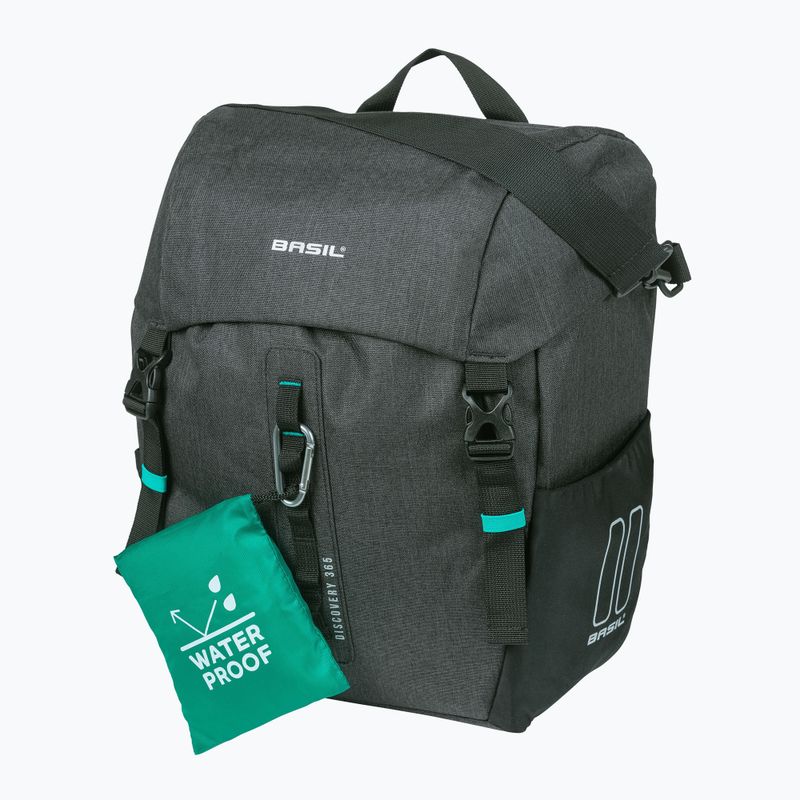 Csomagtartó Basil Discovery 365D Single Bag 20 l black melee 2