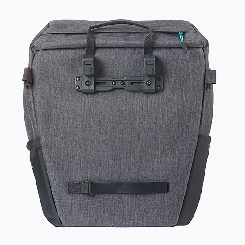 Kerékpártáska Basil Discovery 365D Single Bag MIK Hooks 9 l black mélange 3