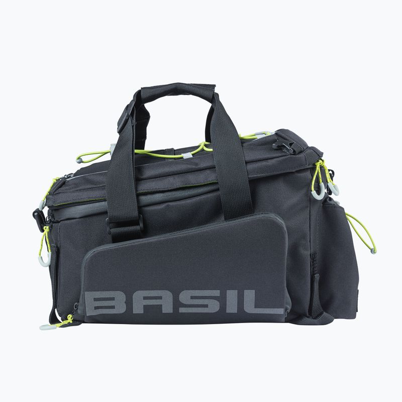 Basil Miles Trunk XL Pro 36 l fekete/lime kerékpárszállító táska 2