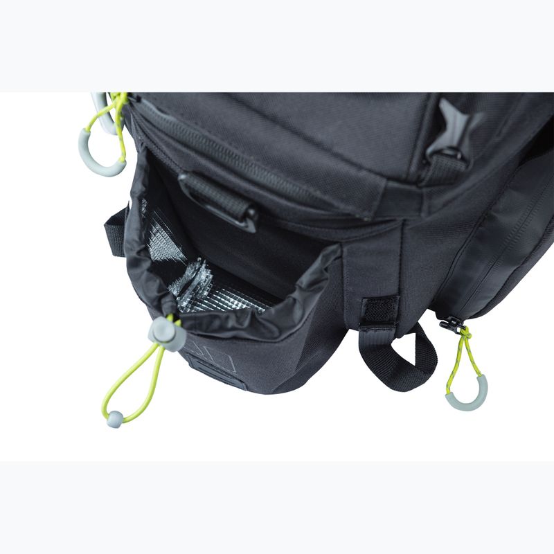 Basil Miles Trunk XL Pro 36 l fekete/lime kerékpárszállító táska 4
