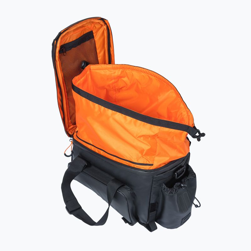 Basil Miles Tarpaulin XL Pro 9-36 l fekete/narancssárga kerékpárszállító táska 6
