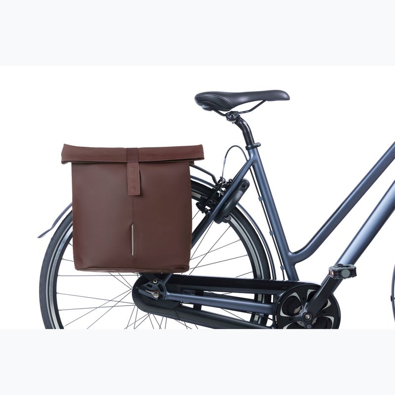 Csomagtartók Basil City Double Vegan Leather 32 l brown 7