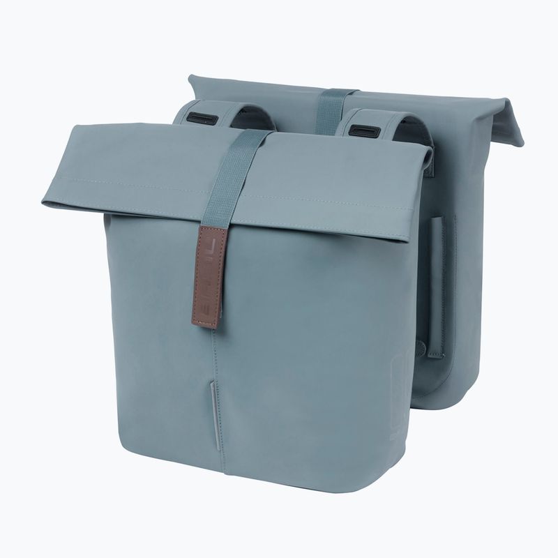 Csomagtartók Basil City Double Vegan Leather 32 l blue 2
