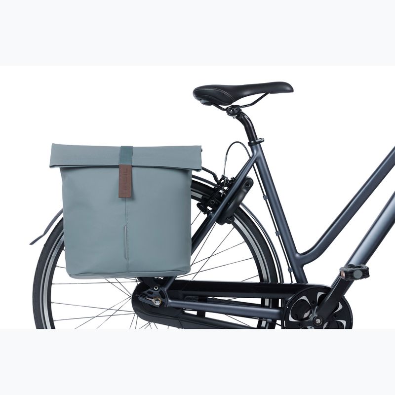 Csomagtartók Basil City Double Vegan Leather 32 l blue 7