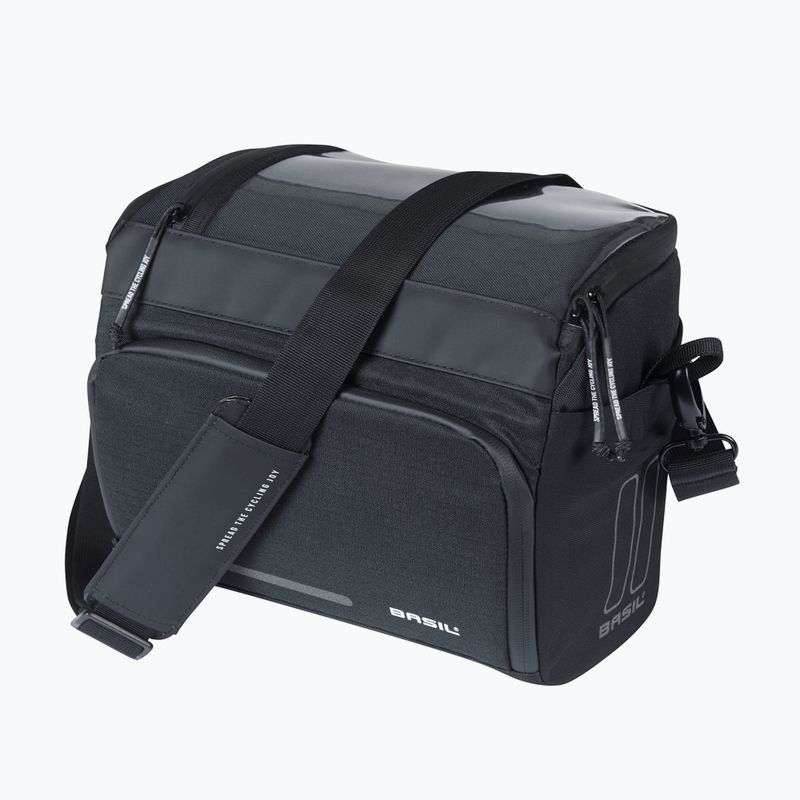Basil Move kormánytáska + adapter lemez KF 7-8 l fekete 3