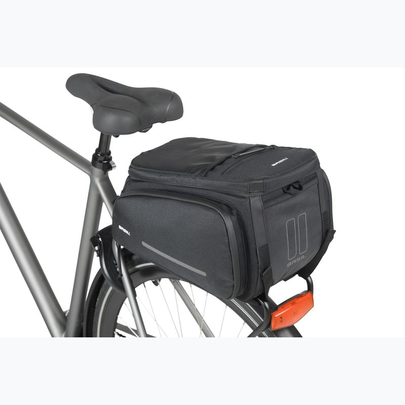 Basil Move csomagtartó táska 10-26 l fekete 11