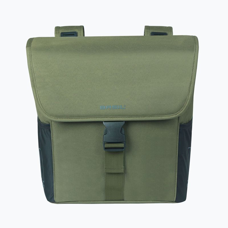 Basil Go Double Bag kerékpáros csomagtartó 32 l sötétzöld 2