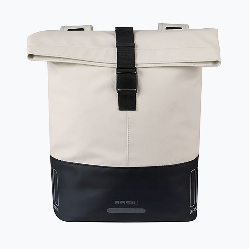 Kerékpártáska Basil Cove Double Pannier Bag 32 l off white/black 2