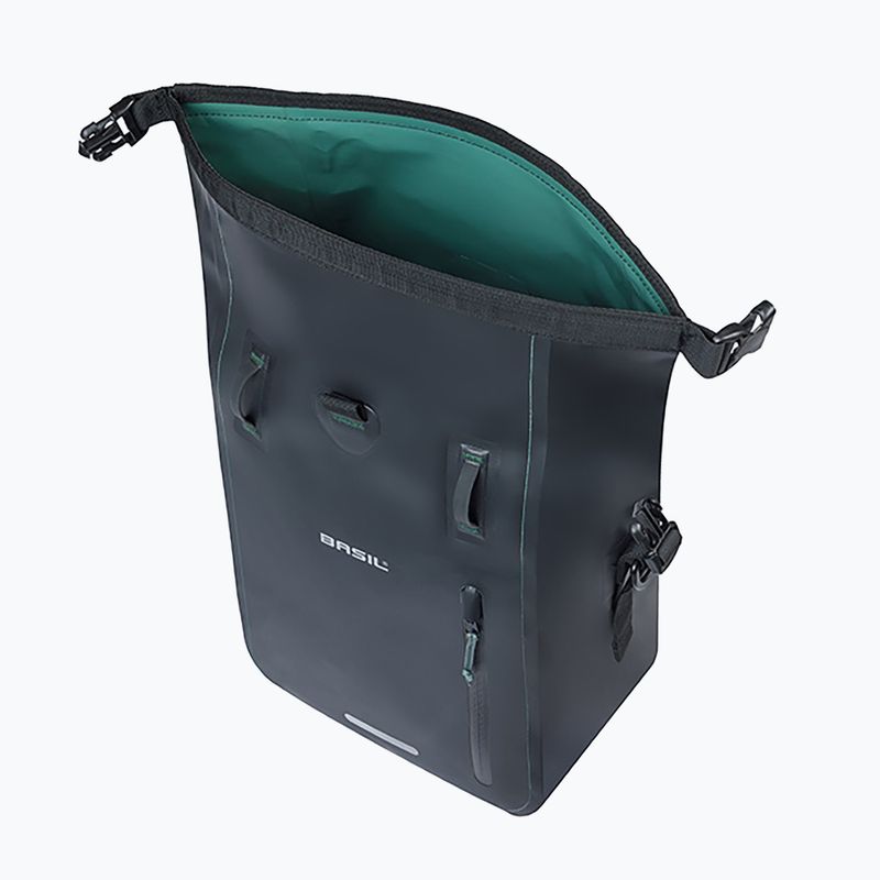 Kerékpáros táska Basil Rivo M Single Bag MIK Hooks 12-15 l black 3