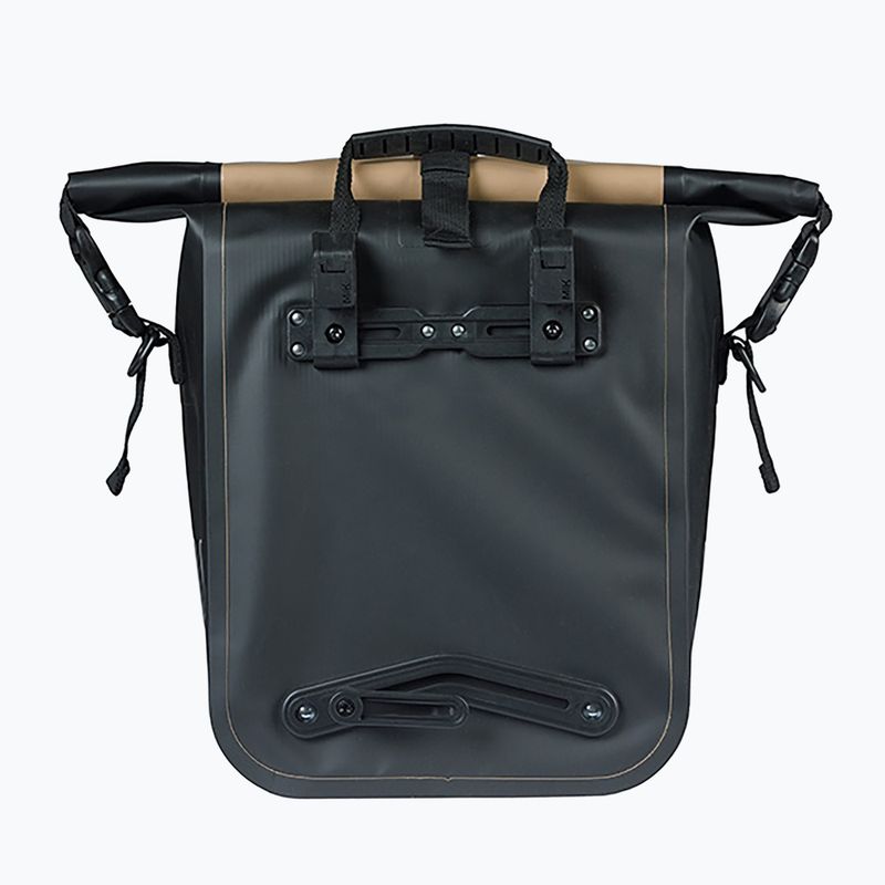 Kerékpáros táska Basil Rivo M Single Bag MIK Hooks 12-15 l sand/black 4
