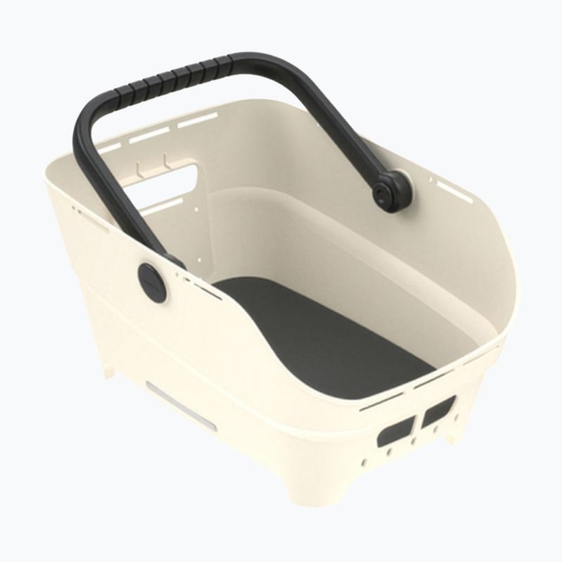 Hátsó kerékpár kosár Basil Cento Neo MIK off white 2