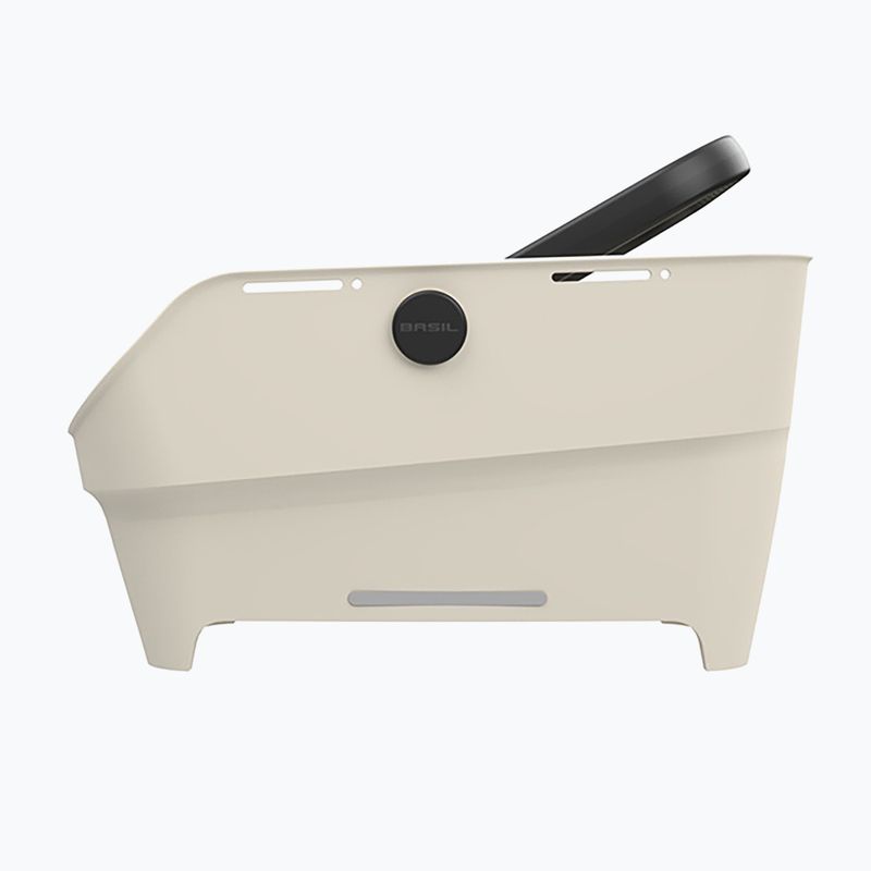 Hátsó kerékpár kosár Basil Cento Neo MIK off white 3