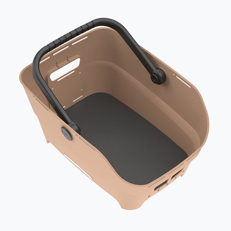 Hátsó kerékpár kosár Basil Cento Neo MIK sand 2