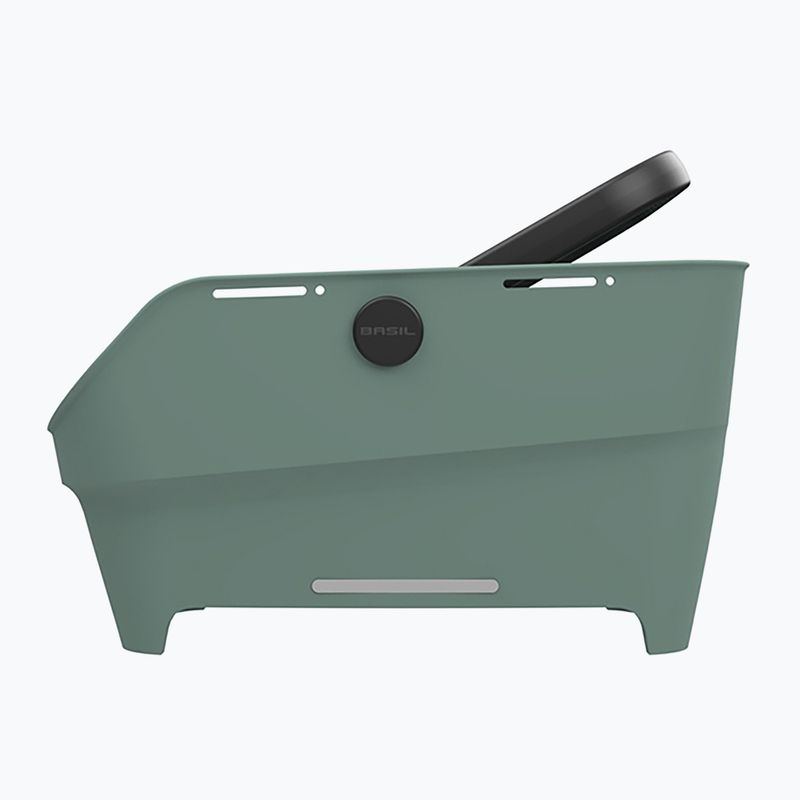 Hátsó kerékpár kosár Basil Cento Neo MIK silvergreen 3