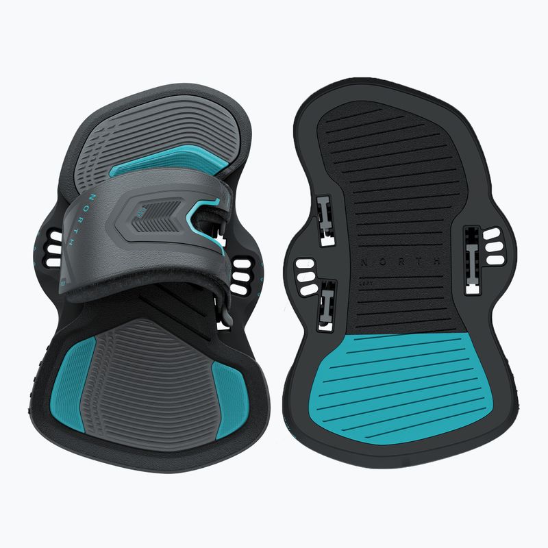 North Kiteboarding Footstraps Flex kötés fekete NK41119 3