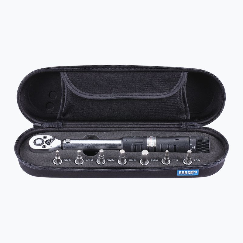 BBB Cycling TorqueSet nyomatékkulcs 2-14Nm fekete 2