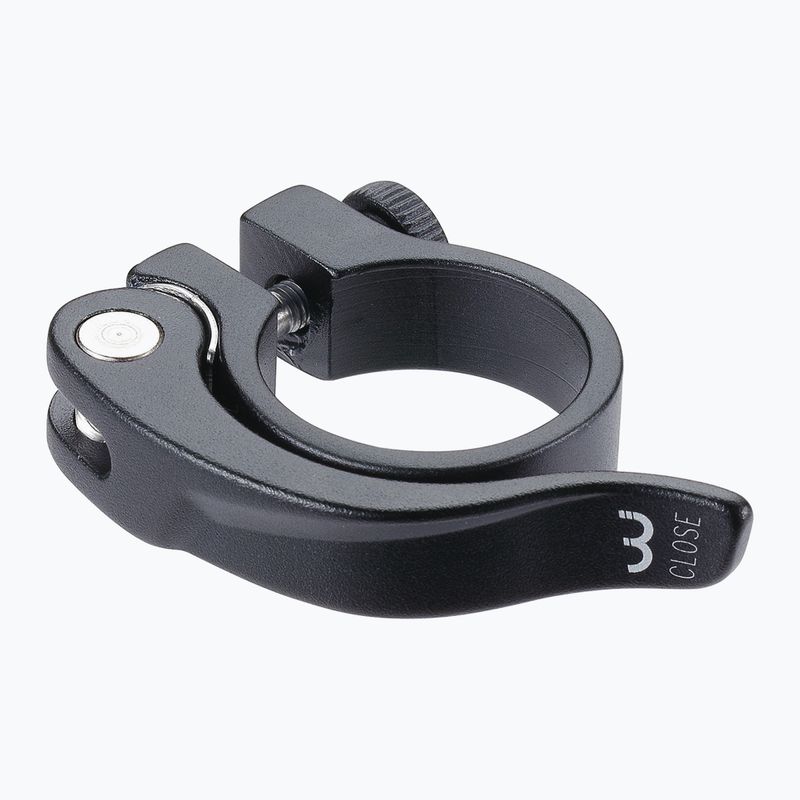 Ülőoszlop bilincs BBB Cycling SmoothLever 31,8 mm fekete