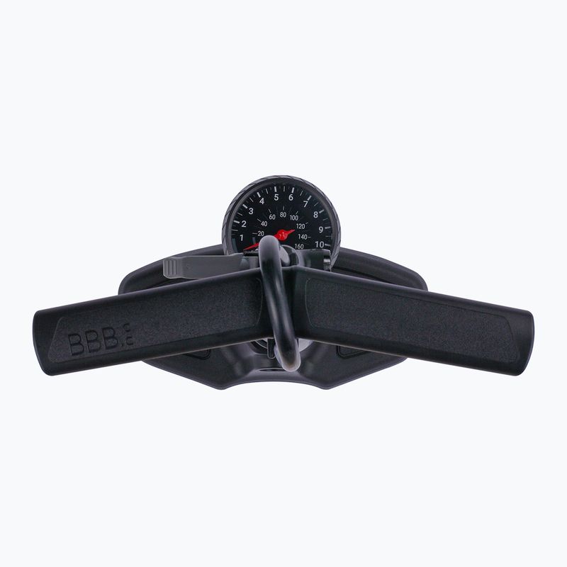 BBB Kerékpározás AirWave 130psi fekete kerékpárpumpa 3
