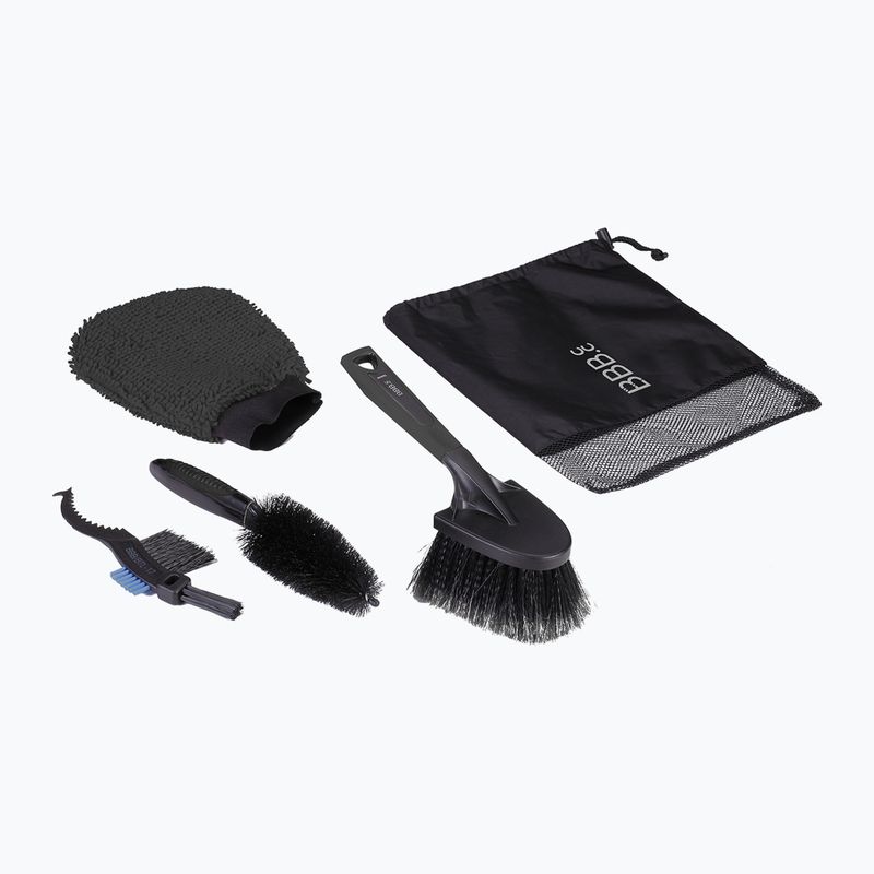 BBB Kerékpáros tisztító keretkészlet fekete 3