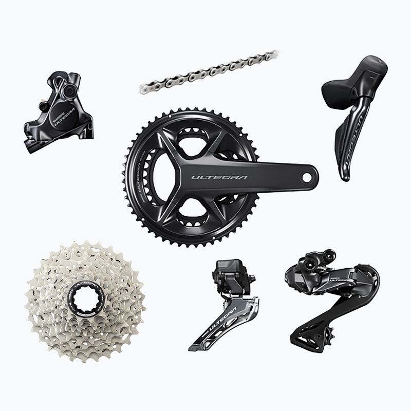 Shimano kiegészítő csoport R8170 Ultegra Di2 tárcsafékek 165mm/52x36T/11-34